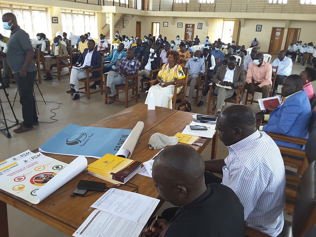 PDM sensitisation Workshop of district stakeholders at Multipurpose Hall PDM sensitisation Workshop of district stakeholders at Multipurpose Hall
